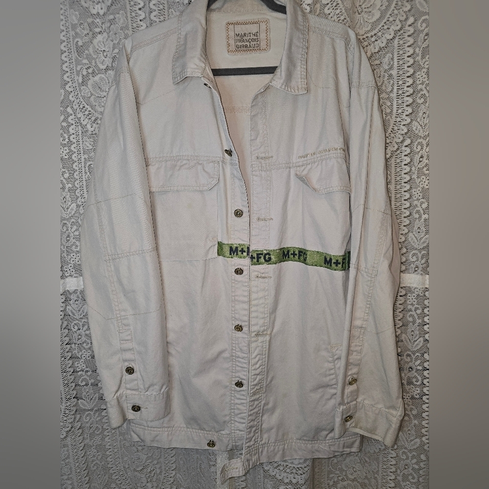 Girbaud Vintage Mens Cargp Trucker Jacket, XLarge